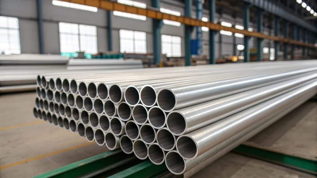 A side-by-side microscopic view showing the random, porous grain of cast aluminum versus the dense, aligned grain of forged aluminum.